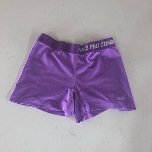 Nike pro combat spandex shorts fits like medium